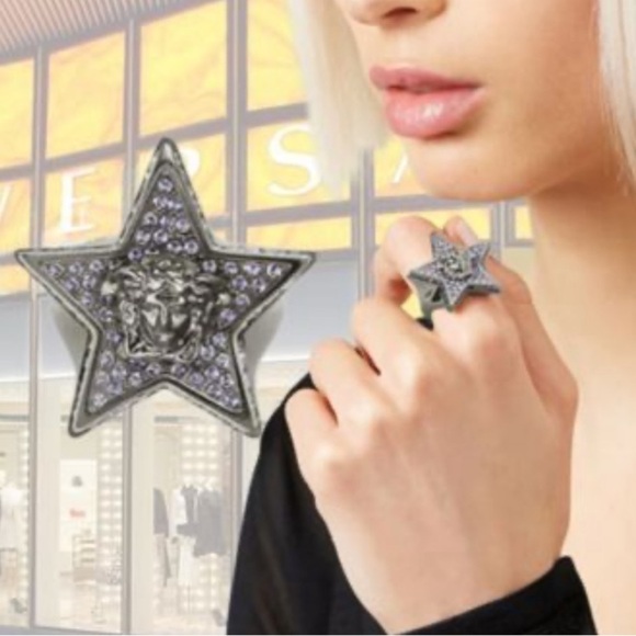 NWT Versace Star Ring - Picture 2 of 10